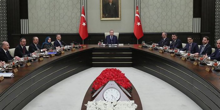 Cumhurbaşkanı Erdoğan kabineyi topladı