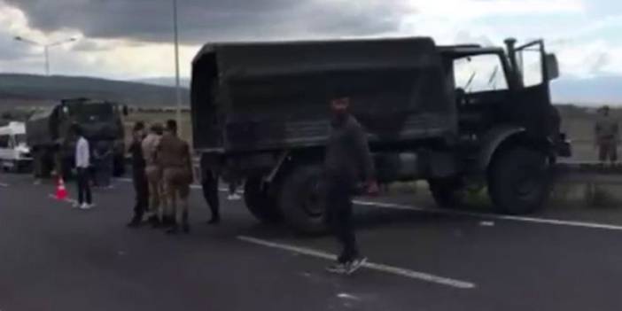 Ardahan'da askeri araç kaza yaptı, 5 asker yaralandı - 14 Ağustos 2020