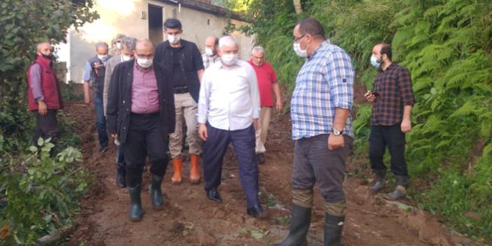 Trabzon'da sel bölgesinde son durum