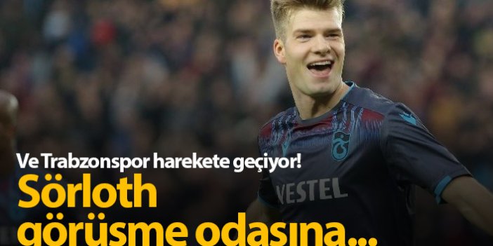Trabzonspor Sörloth için harekete geçti