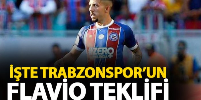 Trabzonspor'un Flavio teklifi belli oldu