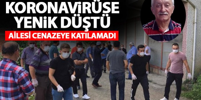 Trabzon’da emekli öğretmen koronavirüse yenildi