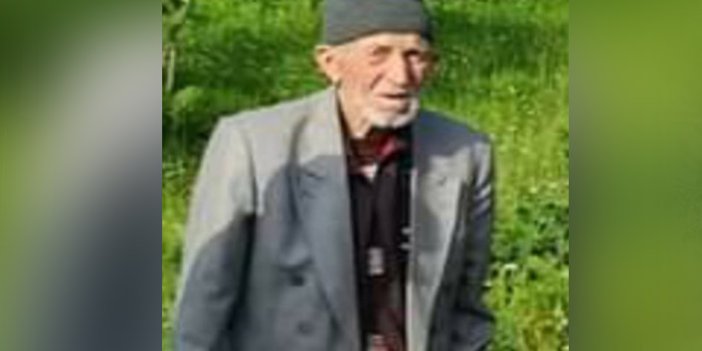 Trabzon'da yaşlı adamın acı sonu!