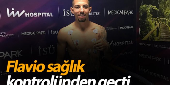 Trabzonspor'da Flavio sağlık kontrolünden geçti