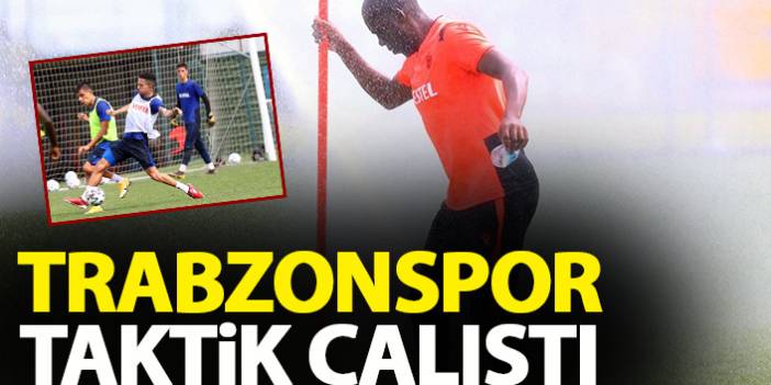 Trabzonspor yeni sezon hazırlıklarına devam ediyor. 27 Ağustos 2020