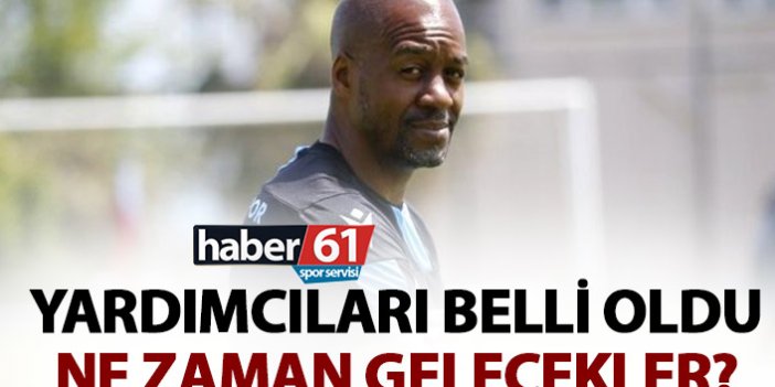 Trabzonspor’da yardımcı teknik adam belli oldu! İşte geliş tarihleri