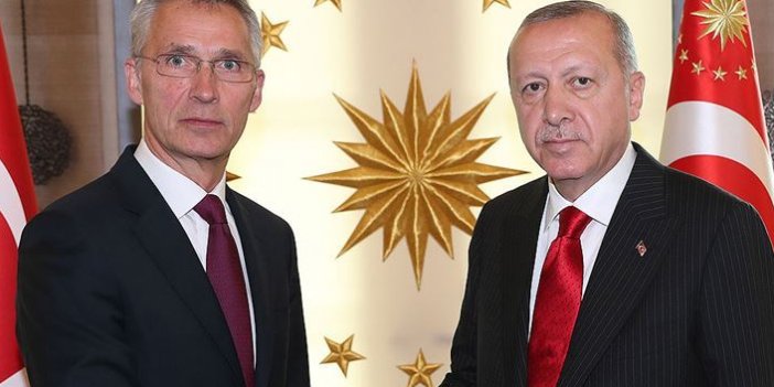 Cumhurbaşkanı Erdoğan Stoltenberg ile görüştü