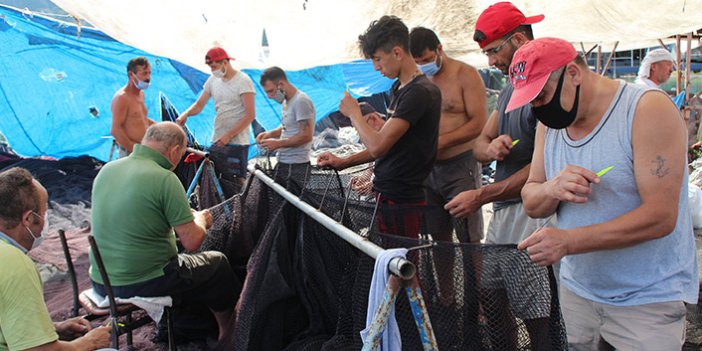 Trabzon'da balıkçılar, 'vira bismillah' demeye hazırlanıyor