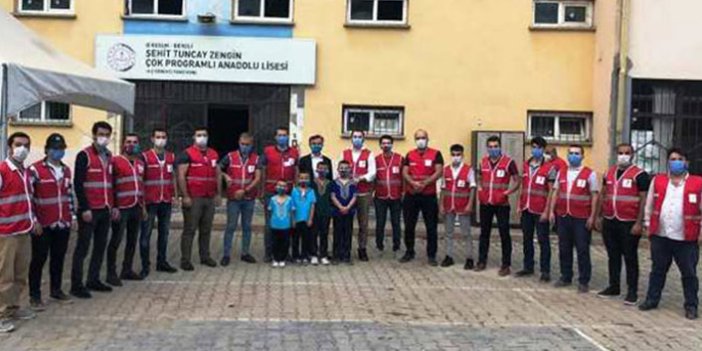 Genç Kızılay Trabzon'un gönül erleri Giresun'da