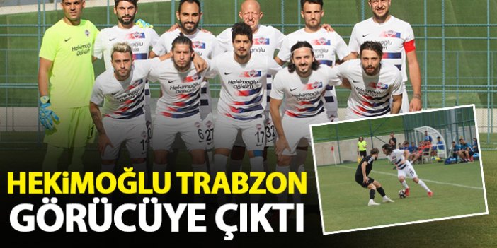 Hekimoğlu Trabzon hazırlık maçında berabere