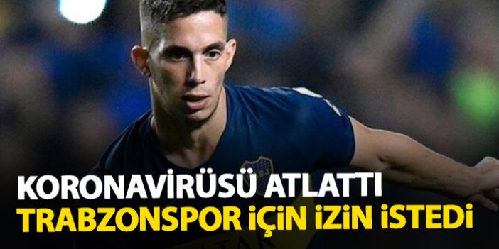 Koronavirüsü atlattı Trabzonspor için izin istedi