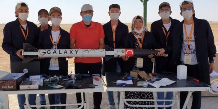 'Ceren Özdemir’ isimli roket 1500 metre yükseğe ulaştı