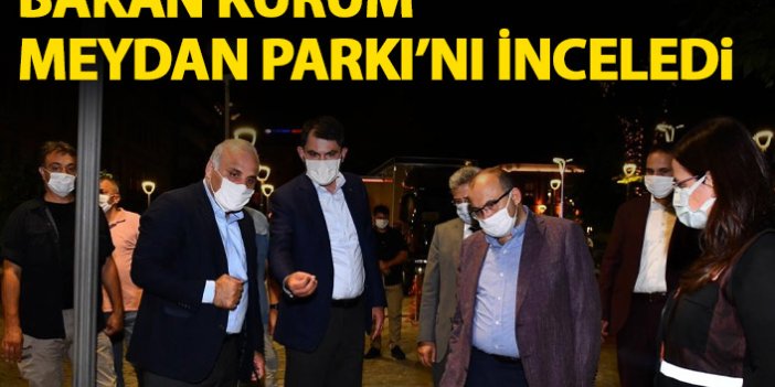 Bakan Kurum Trabzon'da incelemelerde bulundu