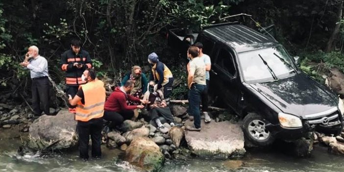 Trabzon'da kaza: 4 yaralı