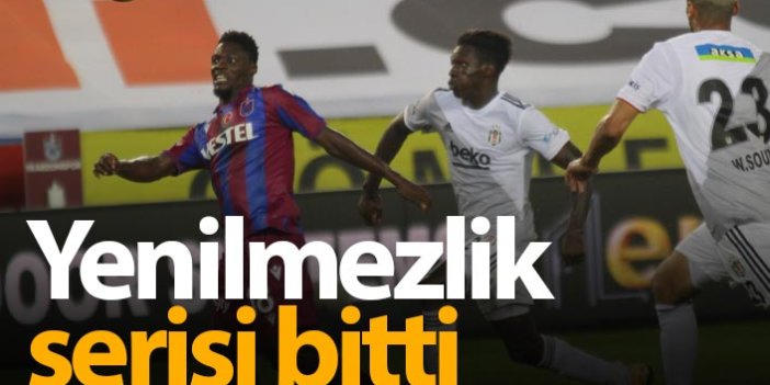 Trabzonspor'un serisi bitti