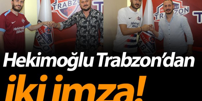 Hekimoğlu Trabzon'da üç imza