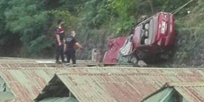 Giresun'da feci kaza: Aynı aileden 1 ölü, 3 yaralı