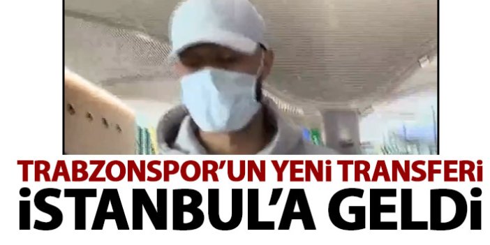 Trabzonspor'un yeni transferi Baker İstanbul'da