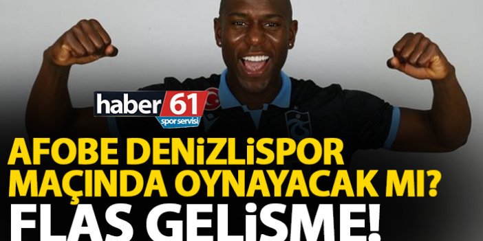 Trabzonspor'un yeni transferi Denizlispor maçında oynayacak mı?