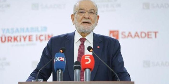 Karamollaoğlu, partisinin 21 maddelik eğitim manifestosunu duyurdu