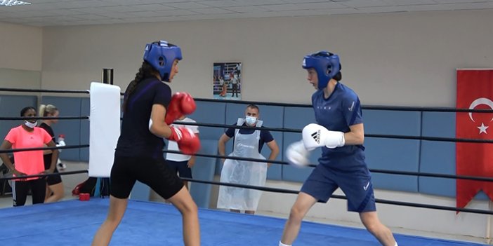 İngiltere Kadın Boks Milli Takımı Olimpiyatlara Trabzon'da hazırlanıyor