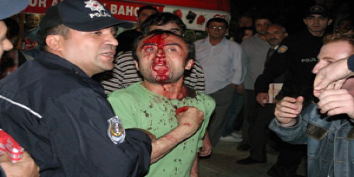 Samsun'da silahlı kavga:4 yaralı