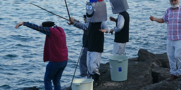 Fatsa’da balık avı yarışması
