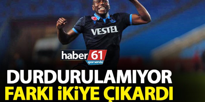 Trabzonspor'un yeni transferi durdurulamıyor! Fark ikiye çıktı