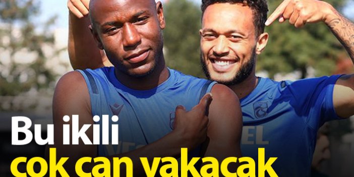Trabzonspor'un yeni ikilisi Afobe ve Baker