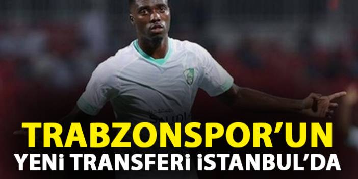 Trabzonspor'un yeni Djaniny Semedo transferi İstanbul'da