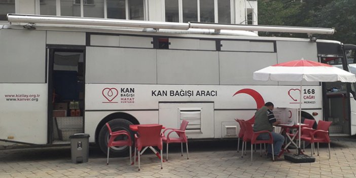 Giresun'da kan bağışı kampanyası