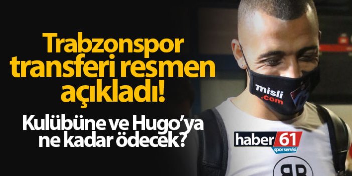 Trabzonspor Vitor Hugo'nun maliyetini açıkladı!