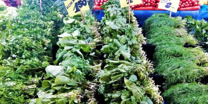 Kış sebzeleri pazardaki yerlerini alıyor