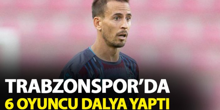 Trabzonspor'da 100'ü gören 6 futbolcu