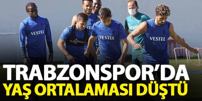 Trabzonspor yaş ortalamasını düşürdü