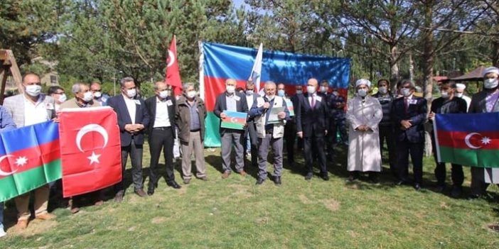 Bayburt’tan Azerbaycan'a destek