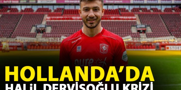 Trabzonlu futbolcunun menajeri Hollanda da kriz çıkardı