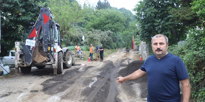 Trabzon’da muhtardan örnek davranış! Mahallenin suyunu komşuları ile paylaştı