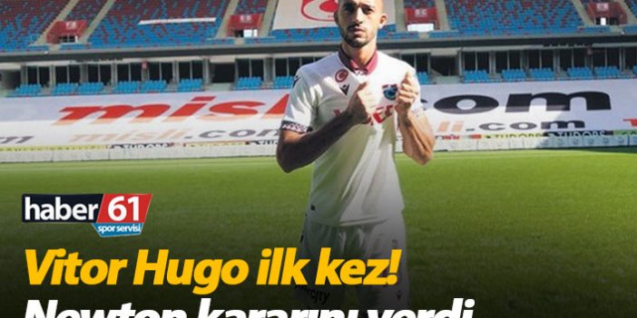 Trabzonspor’da yeni transfer Hugo ilk kez!