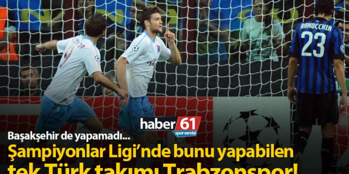Şampiyonlar Ligi'nde Trabzonspor farkı