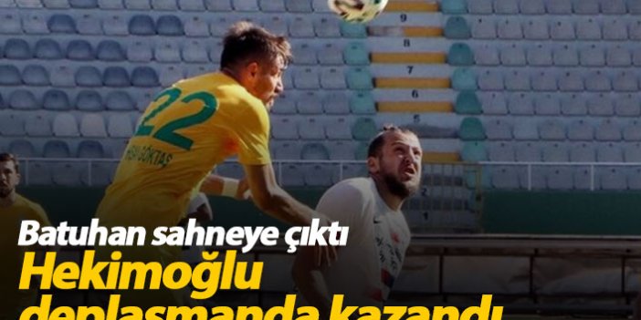 Hekimoğlu Trabzon, Şanlıurfa'yı yendi