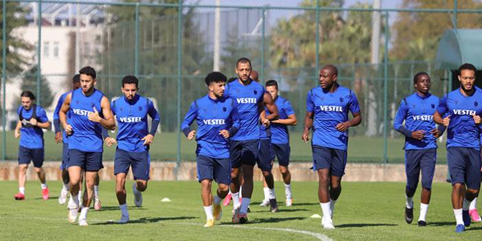 Trabzonspor Fenerbahçe'ye hazırlanıyor