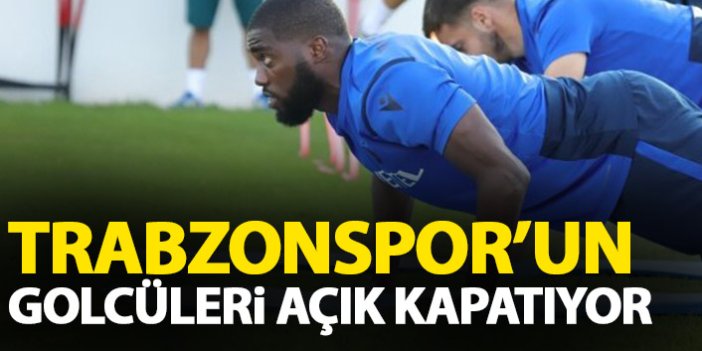 Trabzonspor'un hücumcuları açık kapatıyor!