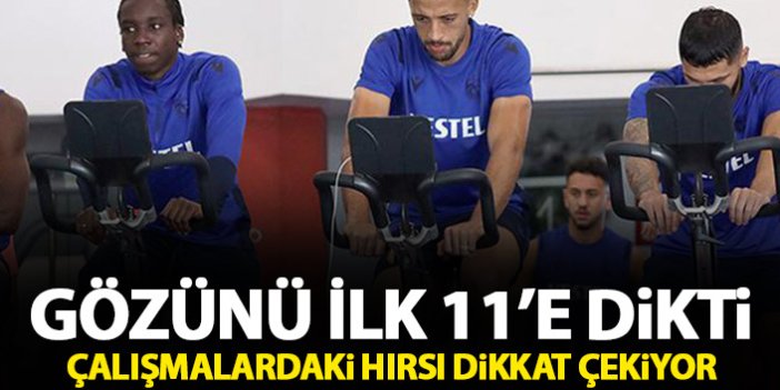 Trabzonspor'da Diabate gözünü ilk 11'e dikti