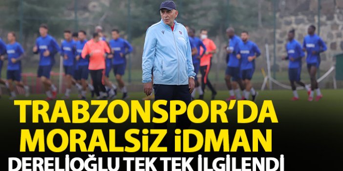 Trabzonspor'da keyifsiz idman