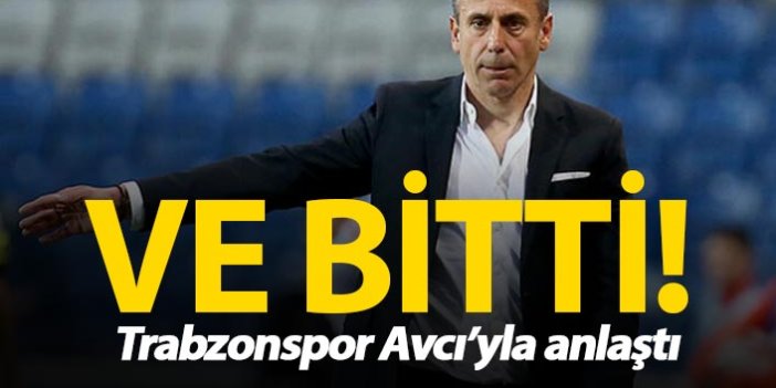 Trabzonspor Abdullah Avcı ile anlaşmaya vardı!