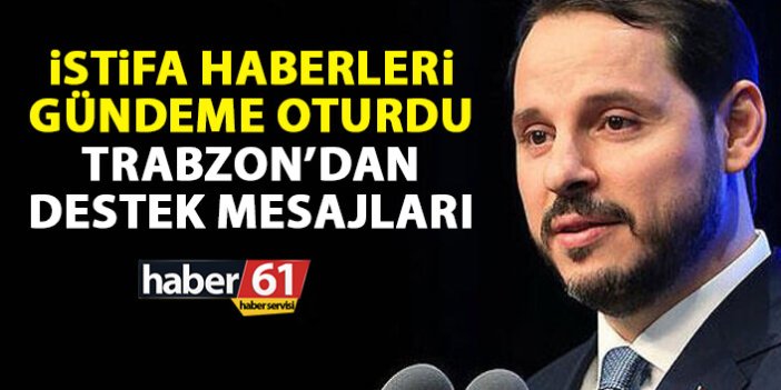 AK Parti Trabzon'da Berat Albayrak'a destek