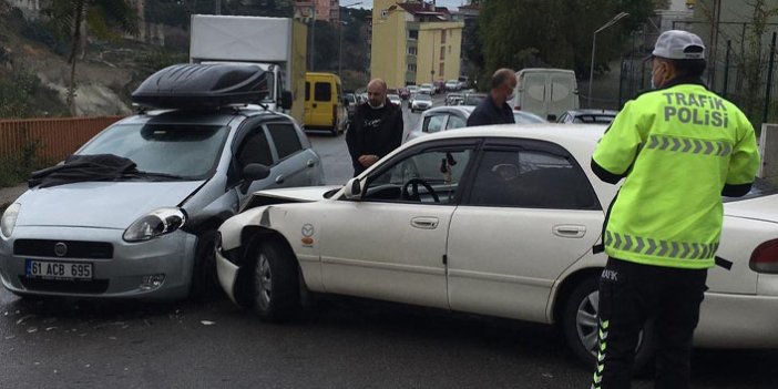 Trabzon'da kaza : 2 yaralı