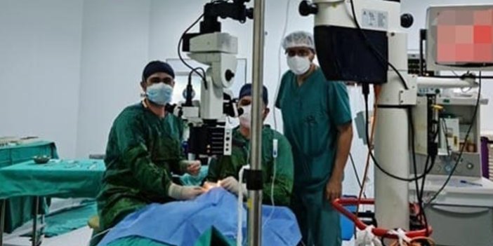 Trabzon'da başarılı operasyon! Kalıcı körlüğe neden olabiliyor
