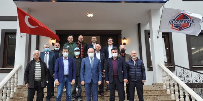 Trabzonspor Divan Kurulu'ndan Hekimoğlu Trabzon'a ziyaret